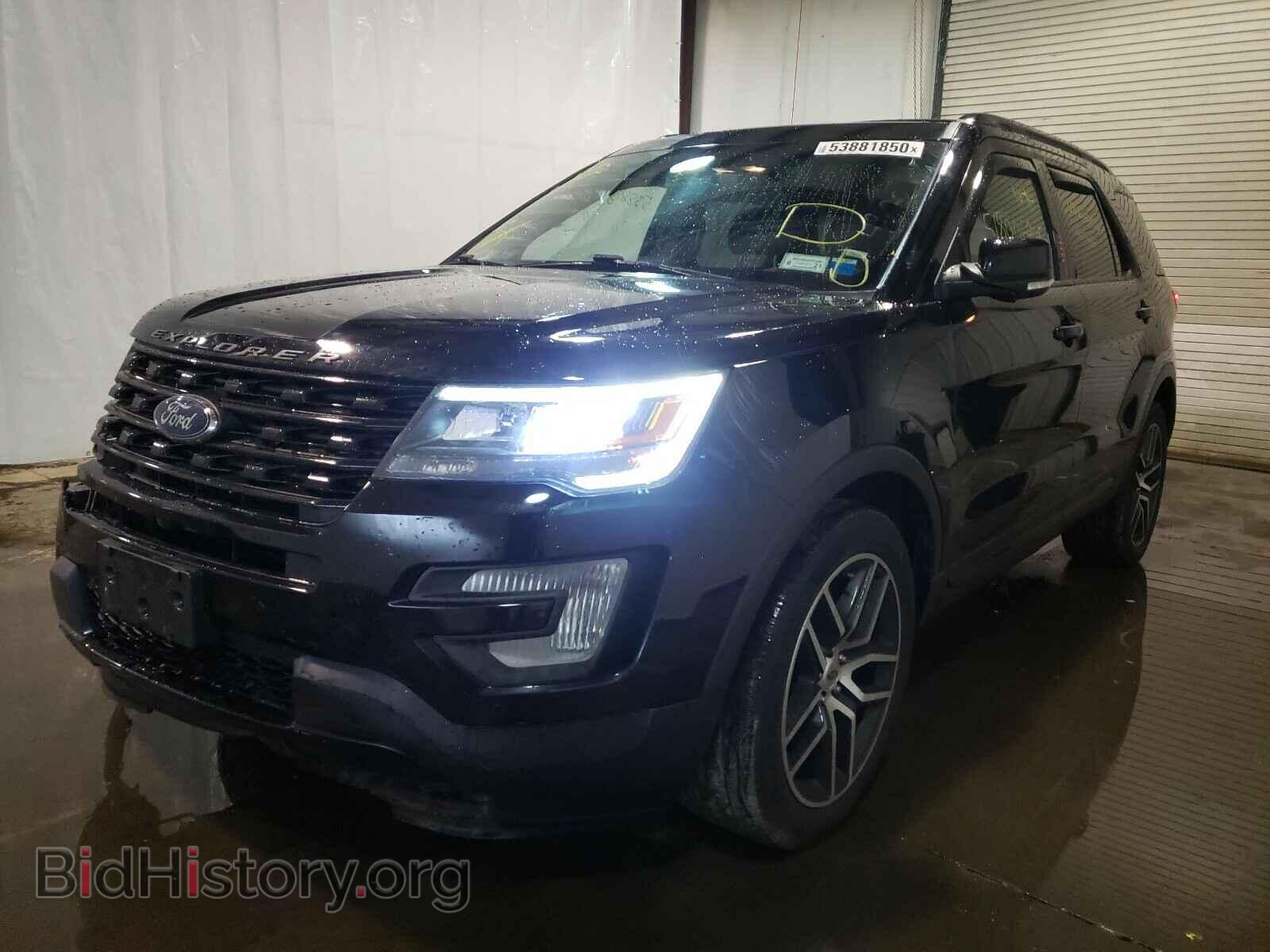 2016 FORD EXPLORER - VIN: 1FM5K8GT3GGB30589 - Фото 2
