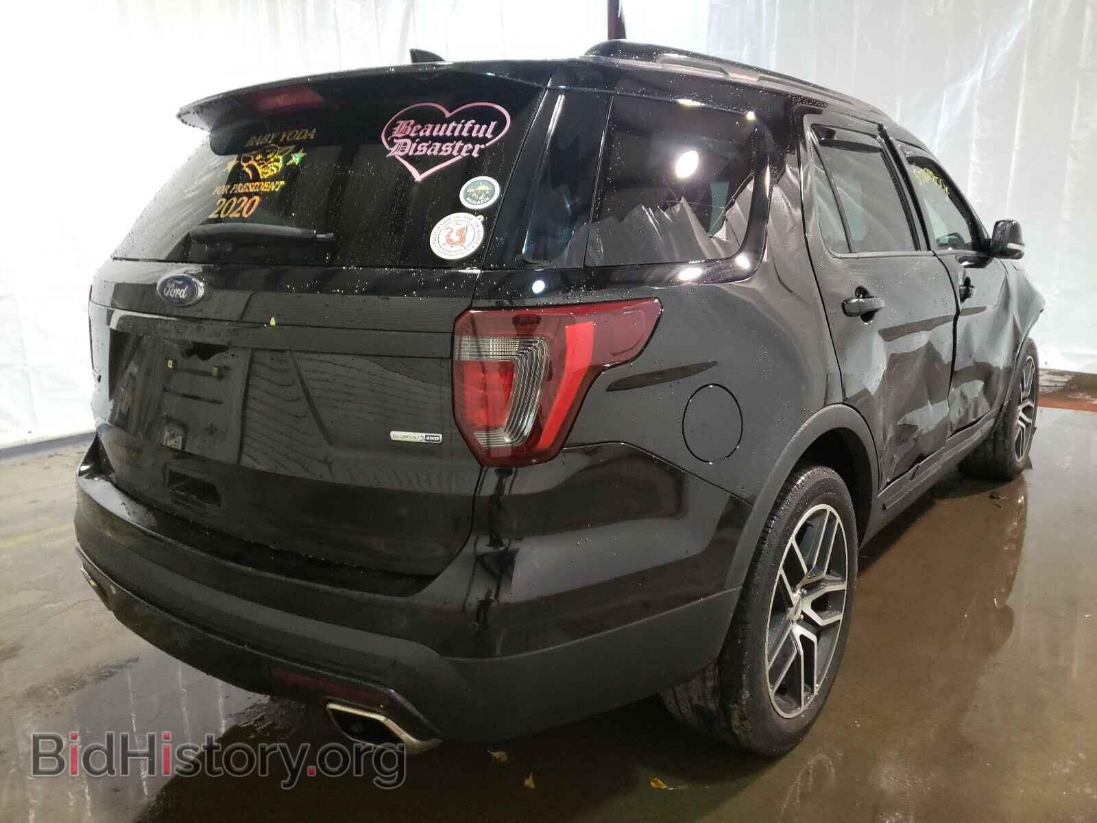 2016 FORD EXPLORER - VIN: 1FM5K8GT3GGB30589 - Фото 4