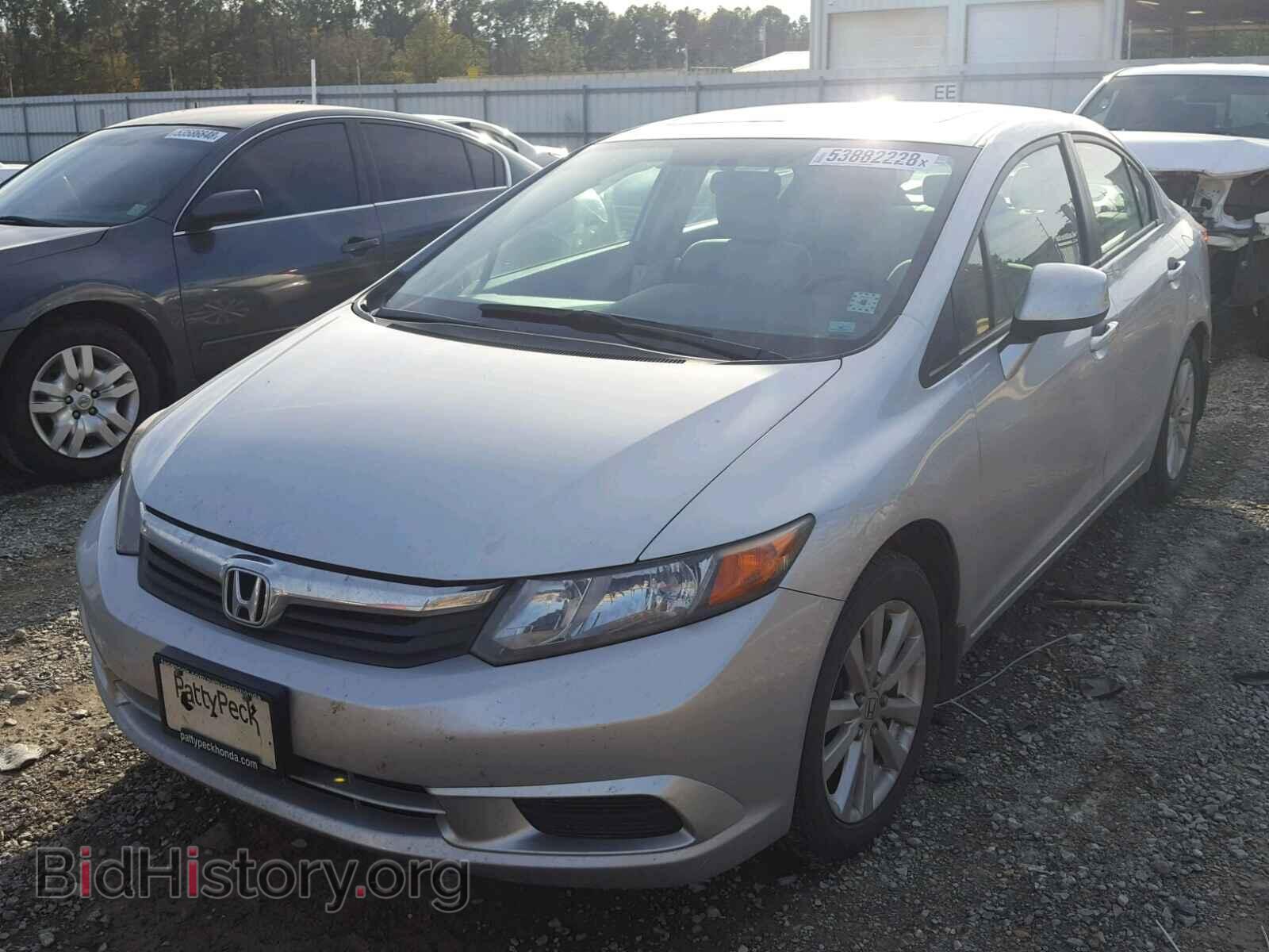 2012 HONDA CIVIC - VIN: 2HGFB2F81CH600119 - Фото 2