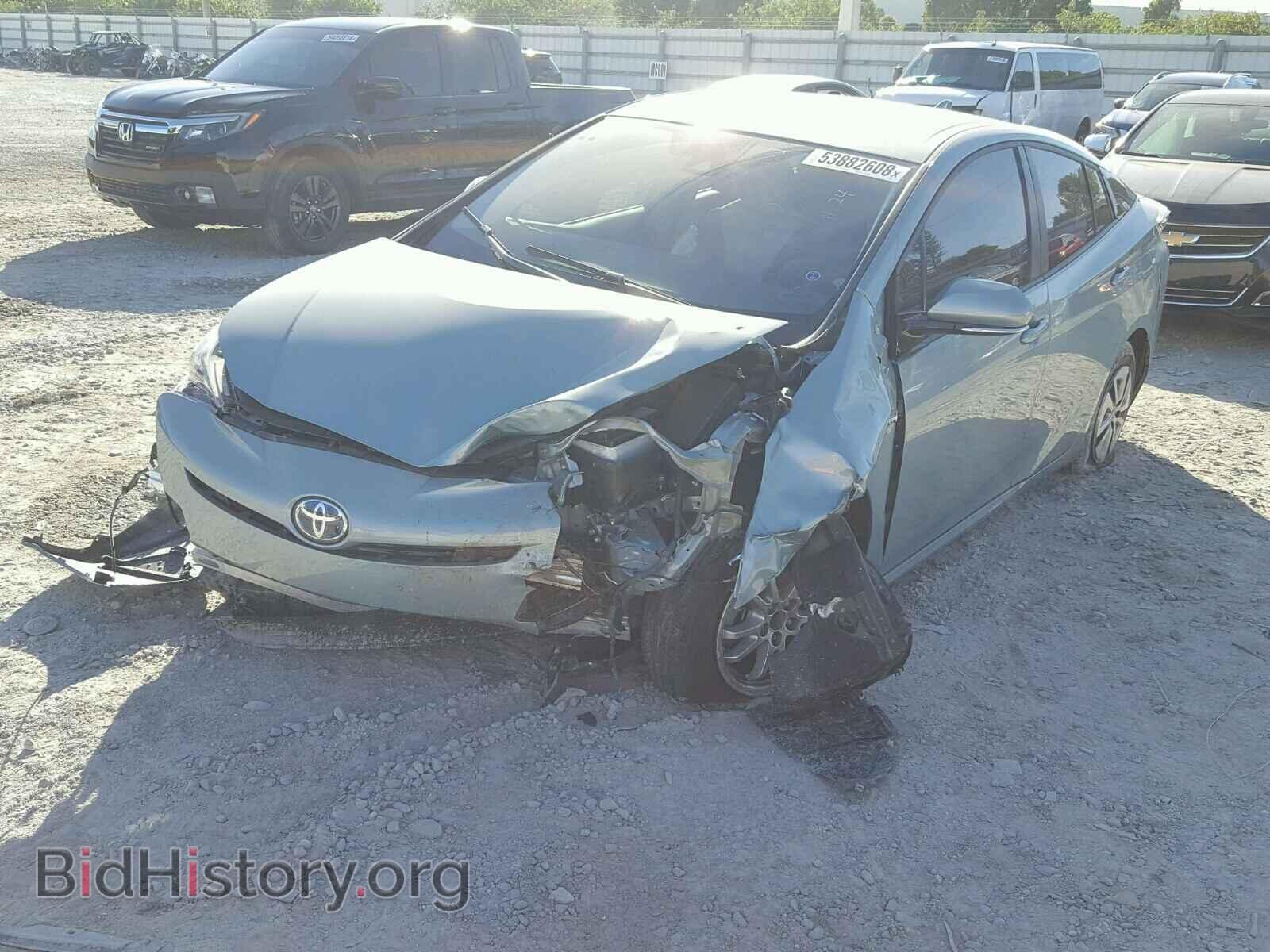 2017 TOYOTA PRIUS - VIN: JTDKARFU2H3047089 - Фото 2