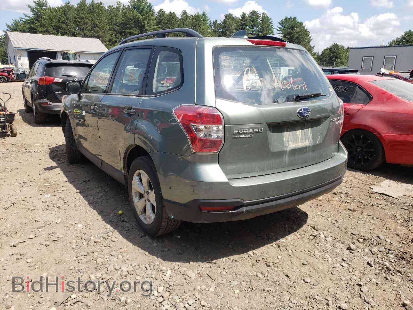 2016 SUBARU FORESTER - VIN: JF2SJABCXGH463151 - Фото 3