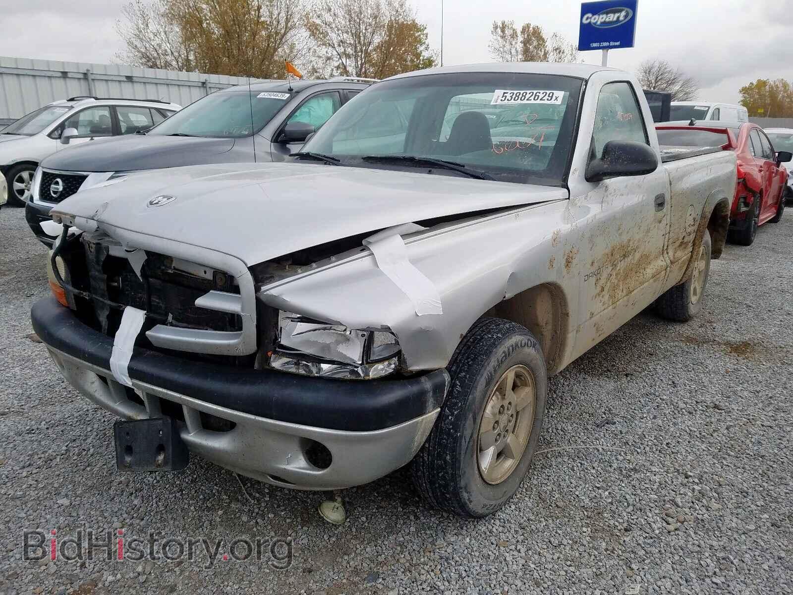 2001 DODGE DAKOTA - VIN: 1B7FL26X21S146004 - Фото 2