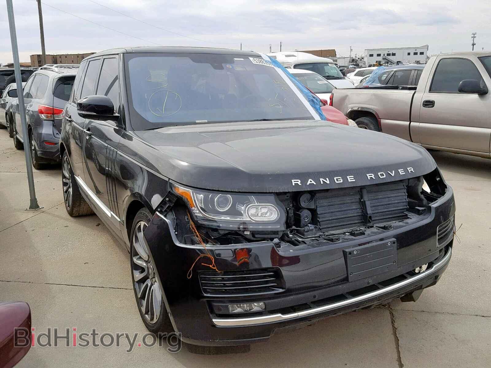 Фотография SALGS2EFXGA277253 - LAND ROVER RANGE ROVE 2016