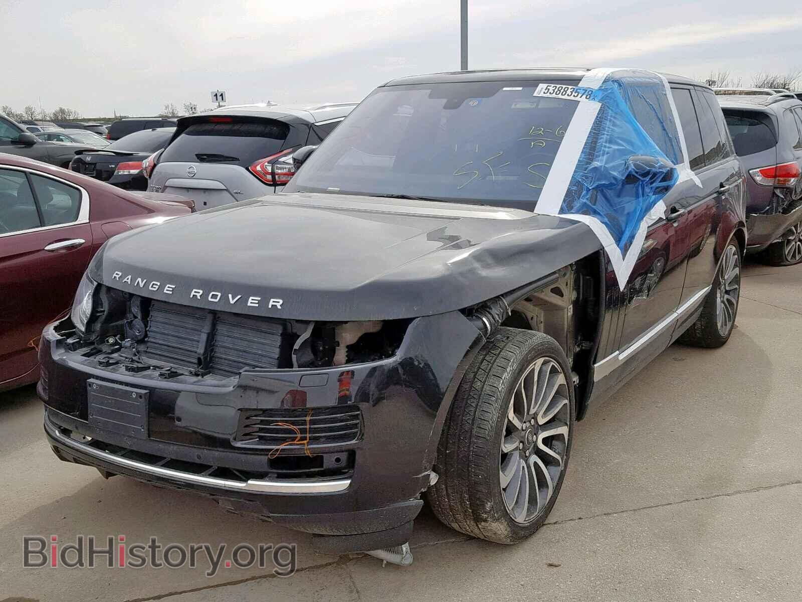 2016 LAND ROVER RANGE ROVE - VIN: SALGS2EFXGA277253 - Фото 2