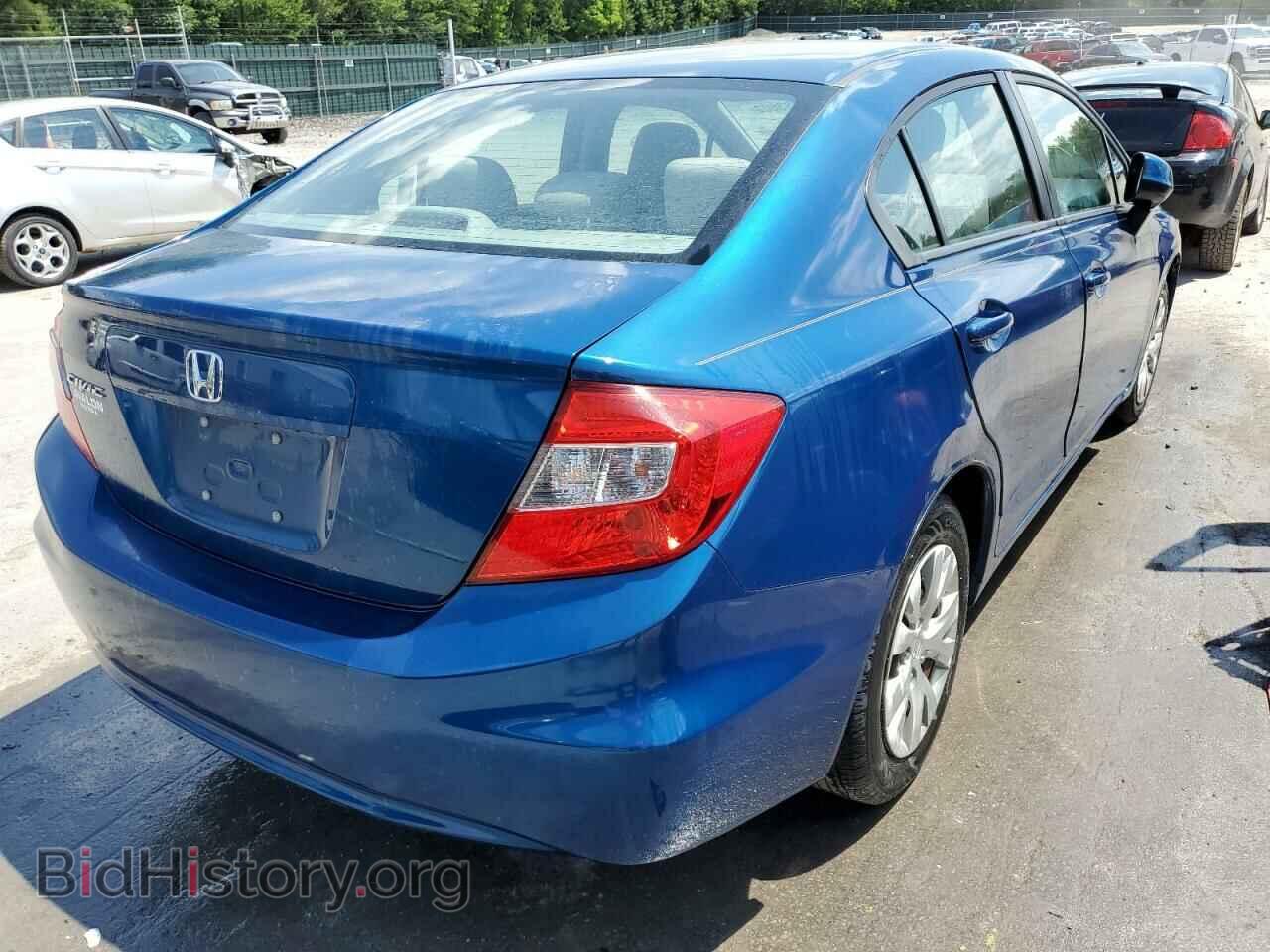 2012 HONDA CIVIC - VIN: 2HGFB2F51CH538033 - Фото 4