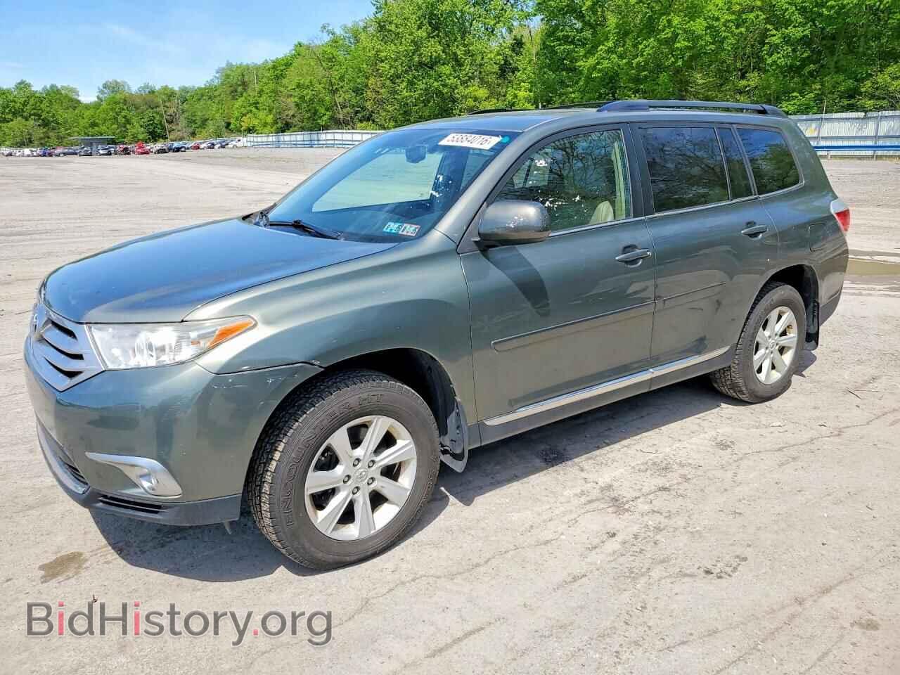 Фотография 5TDBK3EH7CS117224 - TOYOTA HIGHLANDER 2012
