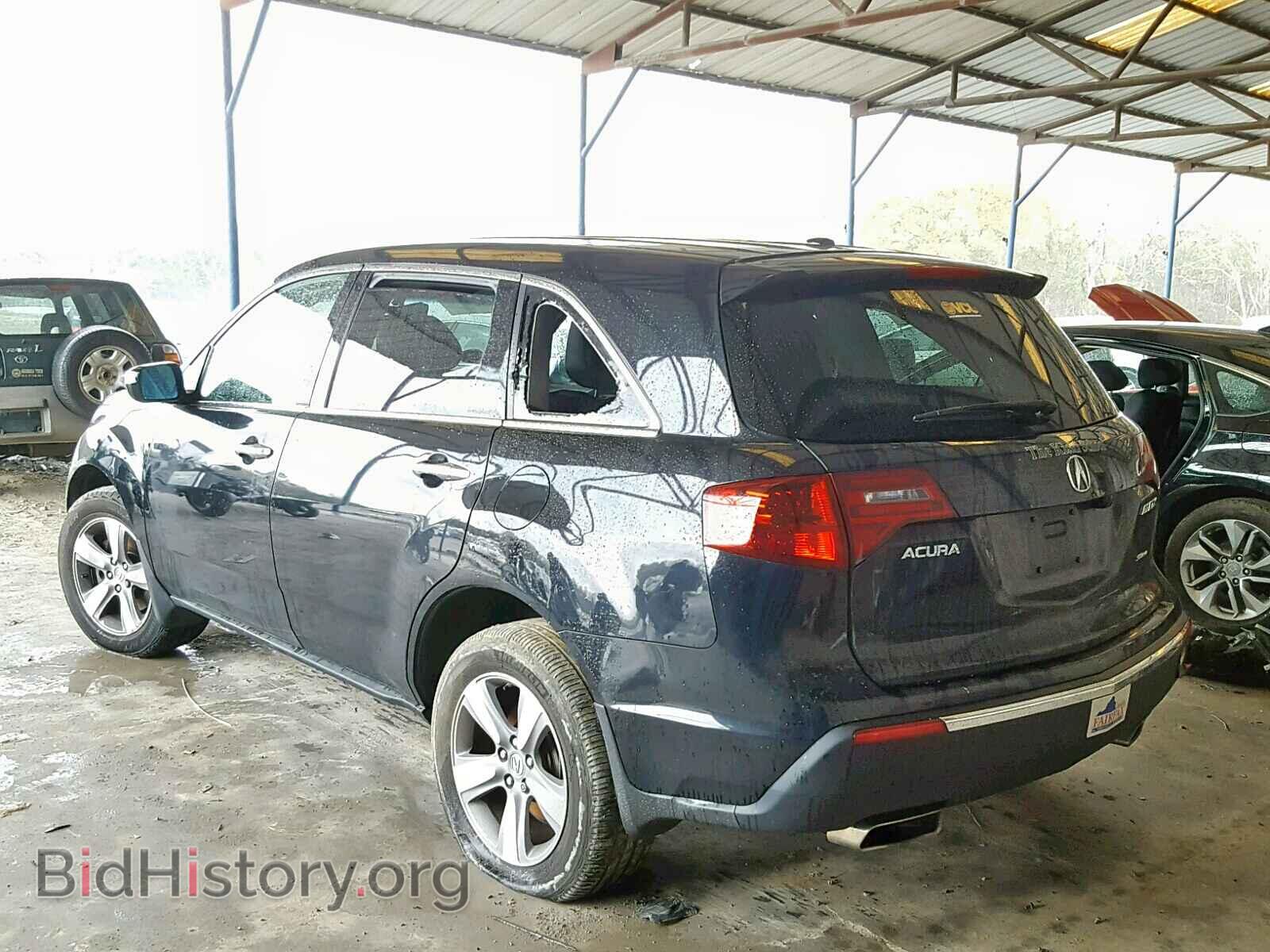 2013 ACURA MDX - VIN: 2HNYD2H2XDH502227 - Фото 3