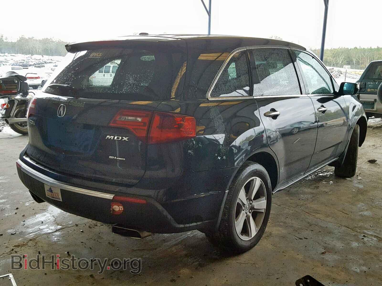 2013 ACURA MDX - VIN: 2HNYD2H2XDH502227 - Фото 4