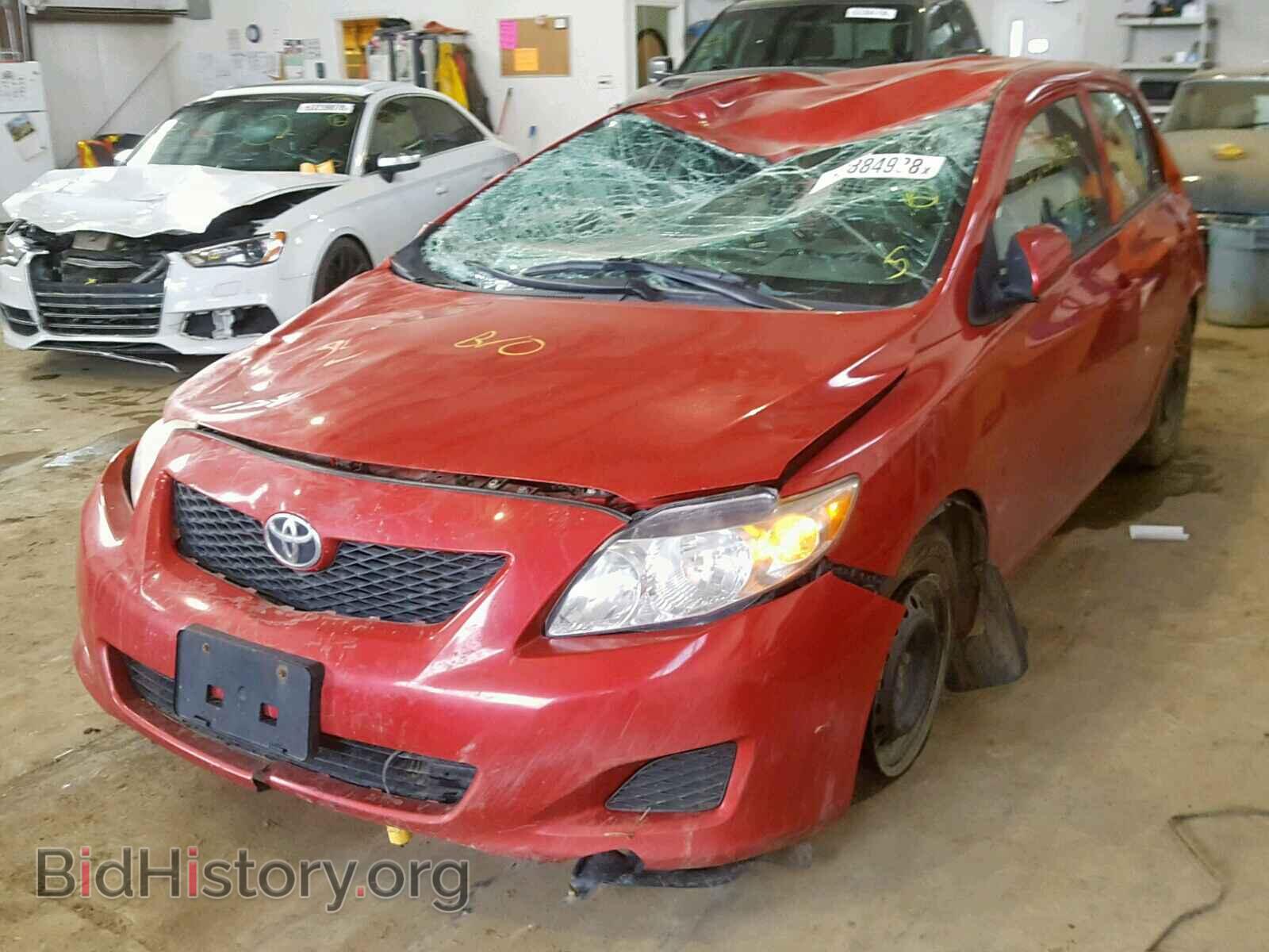 2010 TOYOTA COROLLA BA - VIN: 2T1BU4EEXAC321673 - Фото 2