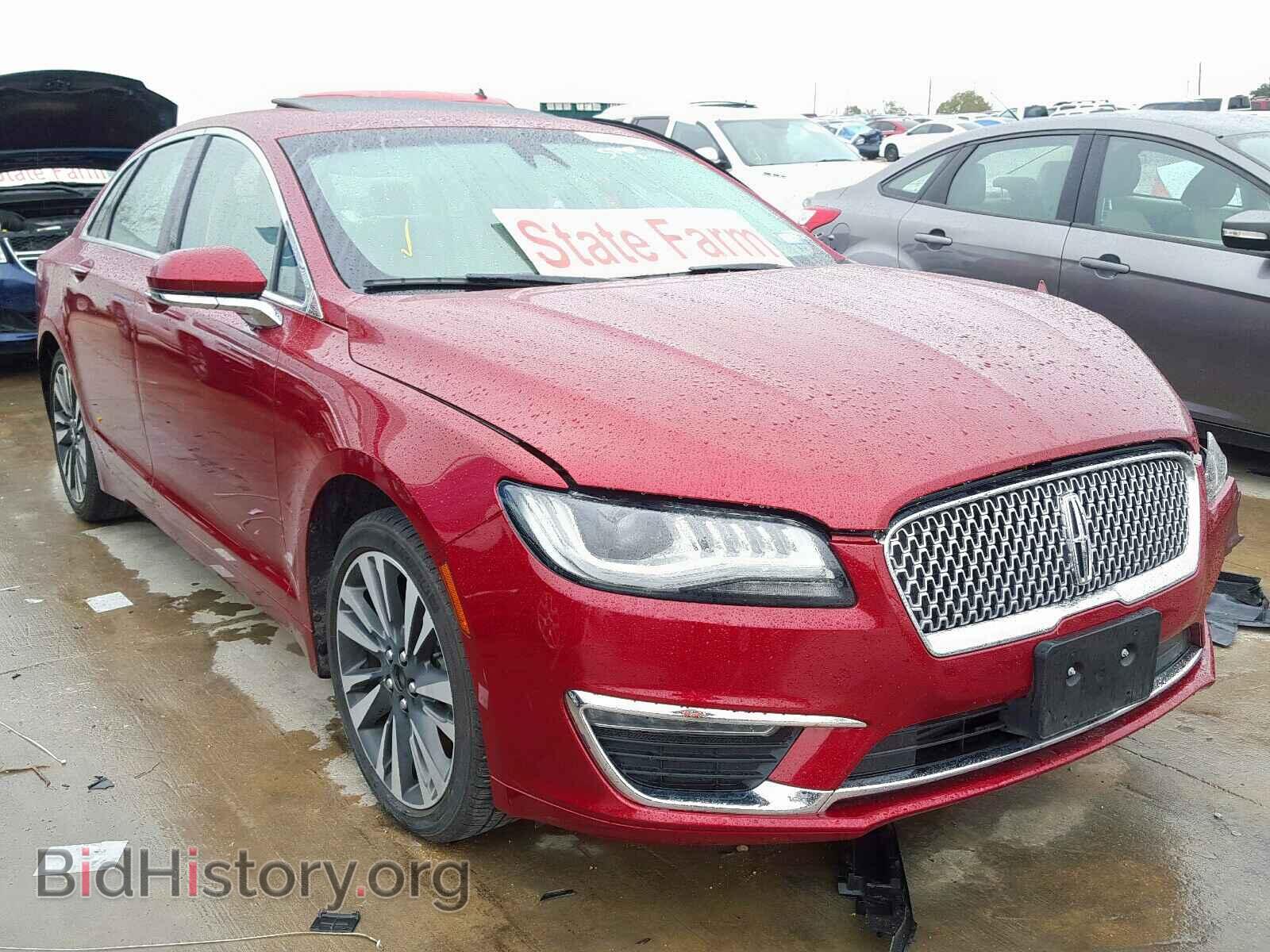 Фотография 3LN6L5E91HR665812 - LINCOLN MKZ 2017