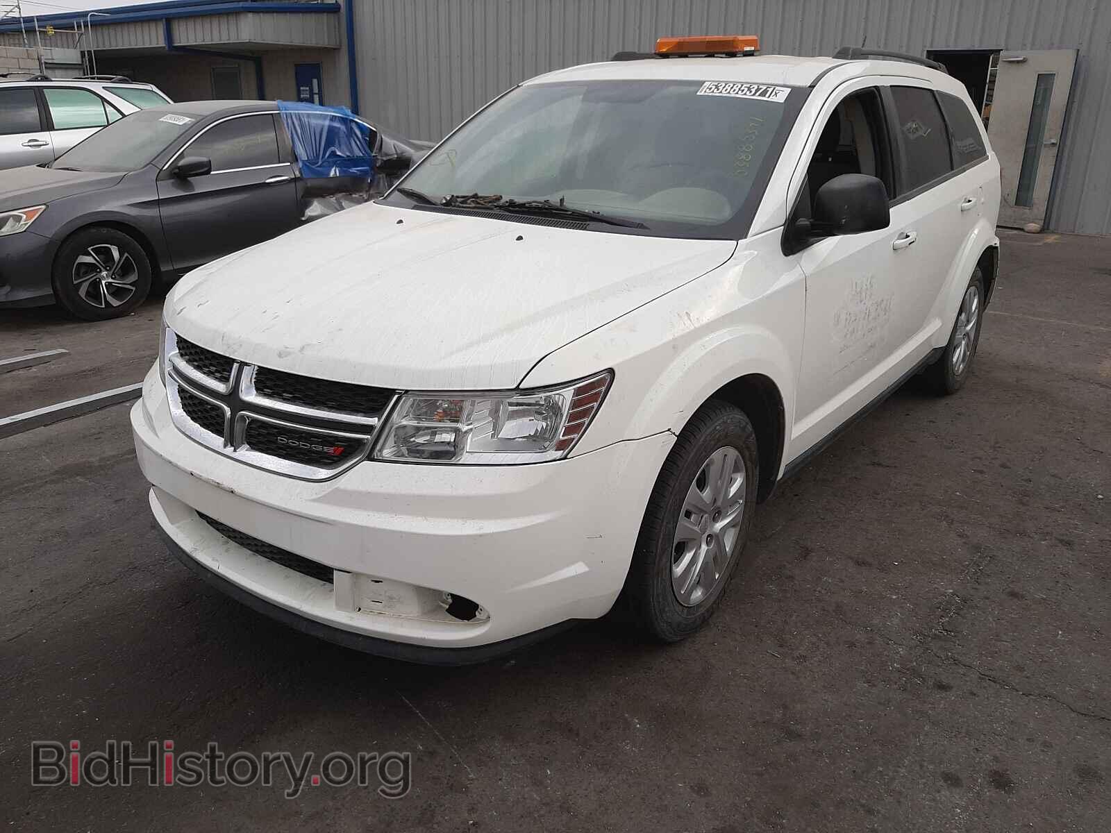 2017 DODGE JOURNEY - VIN: 3C4PDCAB7HT700827 - Фото 2