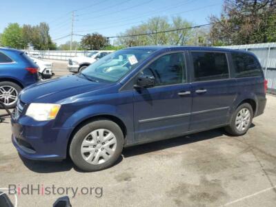 2014 Dodge CARAVAN SE, blue — VIN 2C4RDGBGXER101784, Copart
