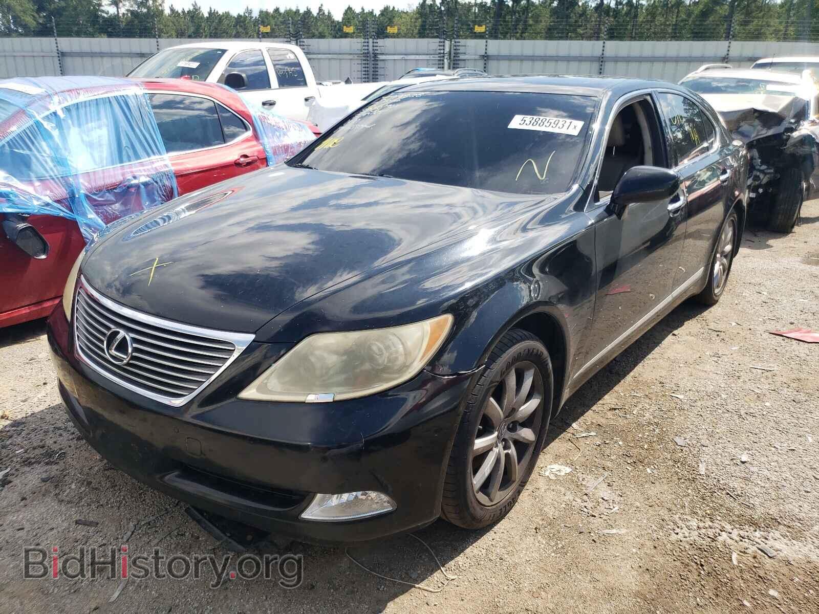 2008 LEXUS LS460 - VIN: JTHBL46F385058796 - Фото 2