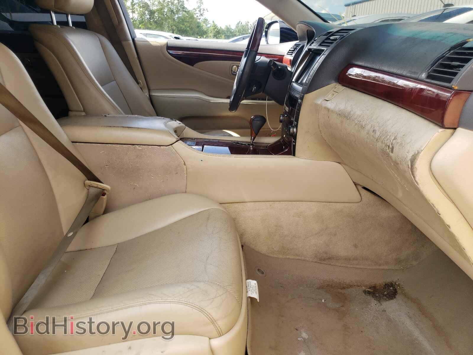 2008 LEXUS LS460 - VIN: JTHBL46F385058796 - Фото 5