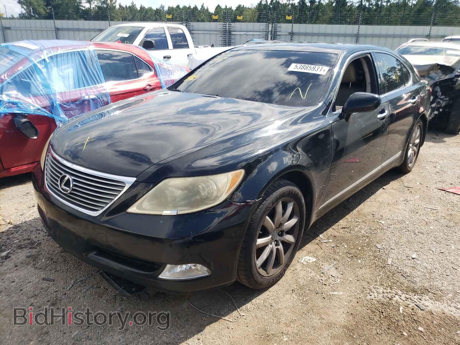 2008 LEXUS LS460 - VIN: JTHBL46F385058796 - Фото 9