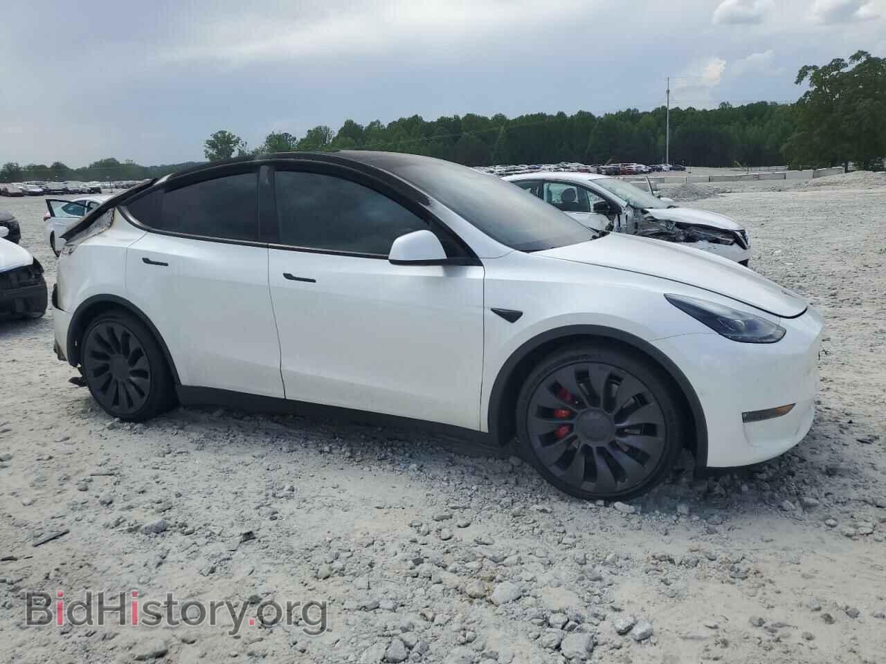 2021 TESLA MODEL Y - VIN: 5YJYGDEF3MF263500 - Photo 4