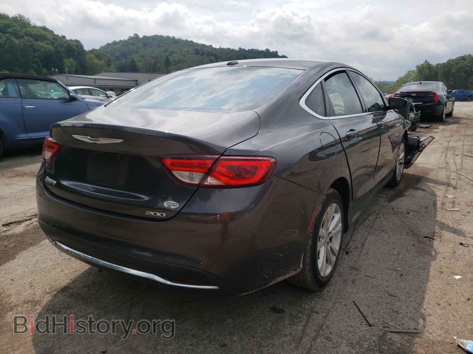 2016 CHRYSLER 200 - VIN: 1C3CCCAB0GN149709 - Фото 4
