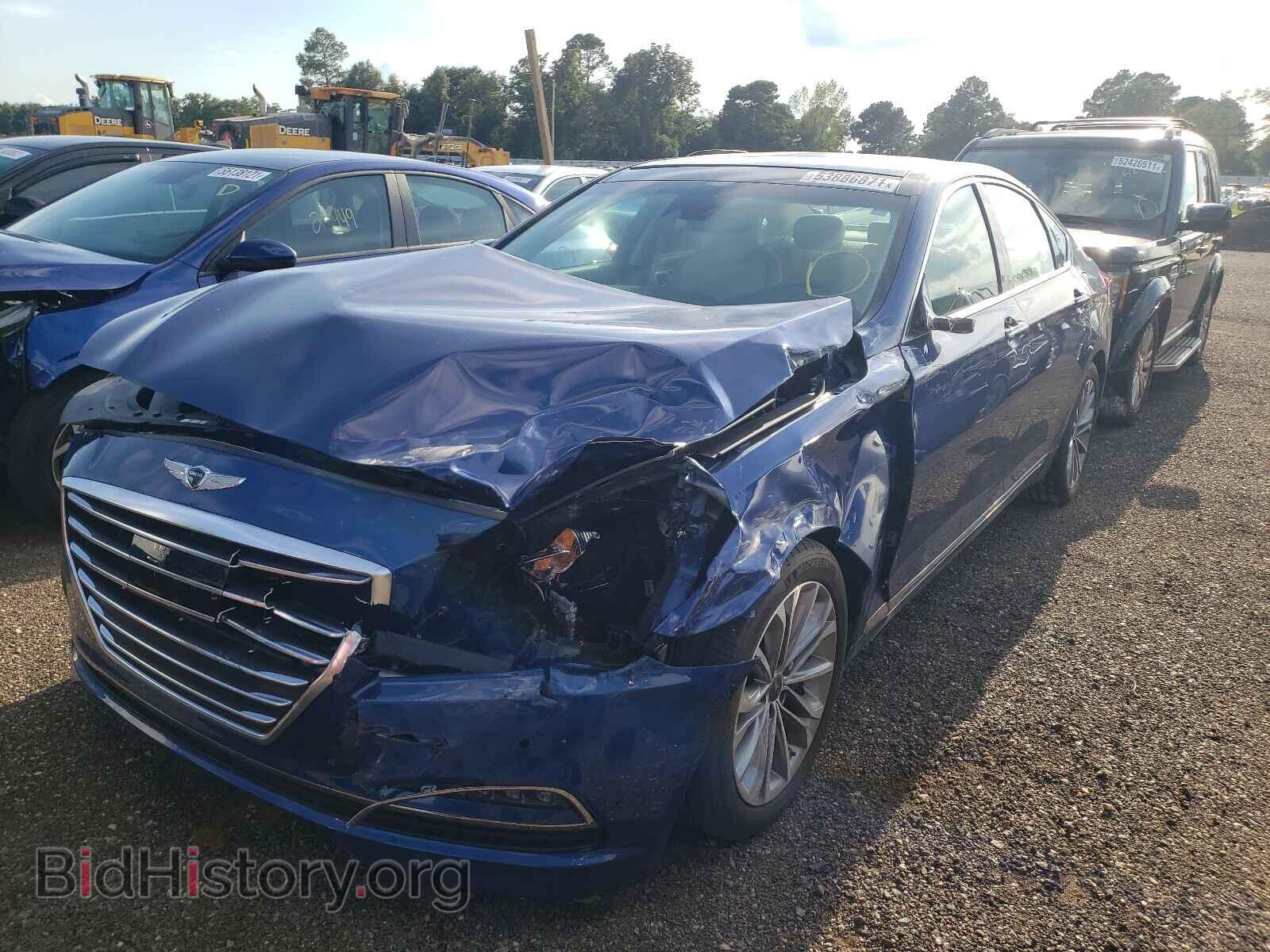 2017 GENESIS G80 - VIN: KMHGN4JE0HU209353 - Фото 2
