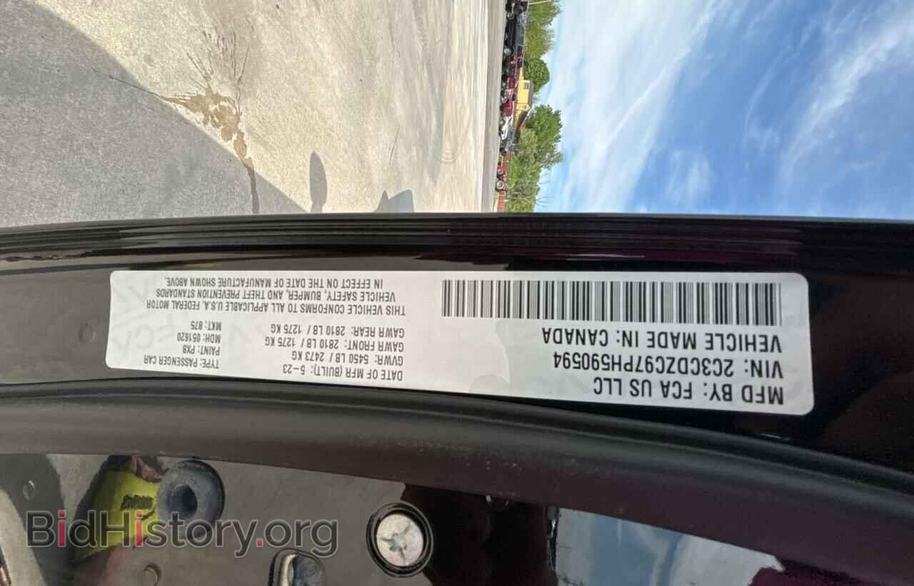2023 DODGE CHALLENGER - VIN: 2C3CDZC97PH590594 - Photo 10