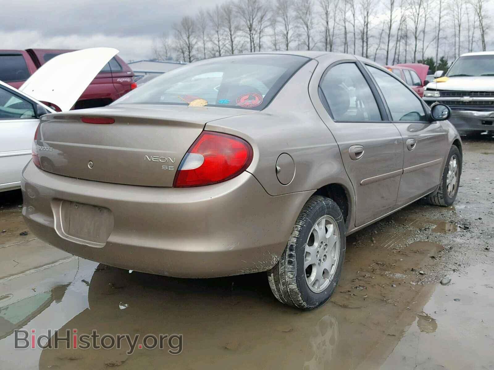 2002 DODGE NEON - VIN: 1B3ES46C72D565920 - Фото 4