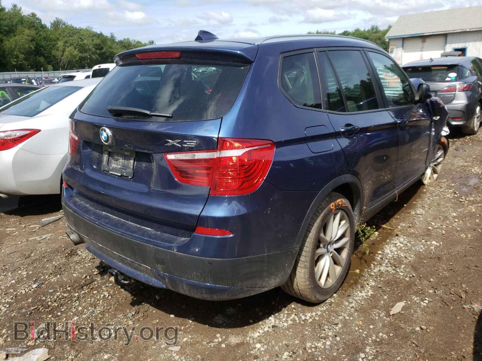2013 BMW X3 - VIN: 5UXWX9C58D0A15256 - Фото 4