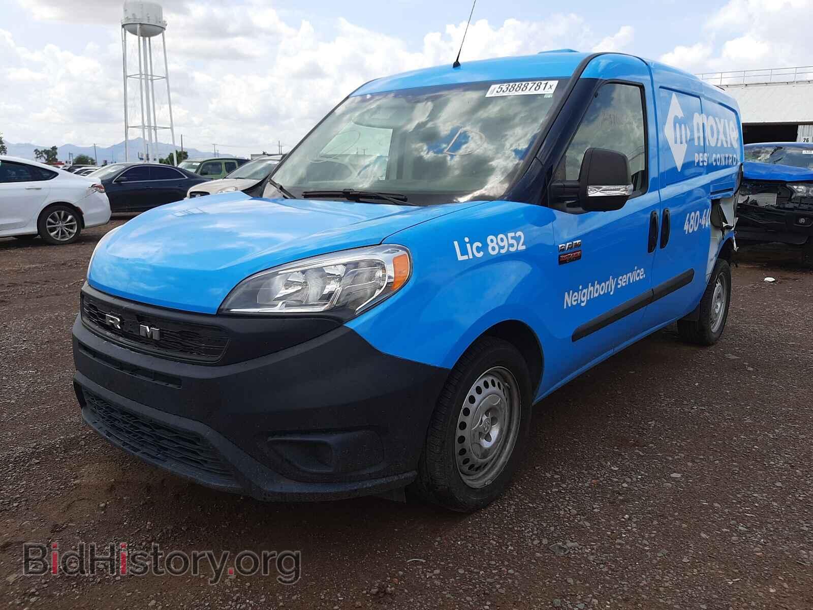 2019 RAM PROMASTER - VIN: ZFBHRFAB9K6M60871 - Фото 2