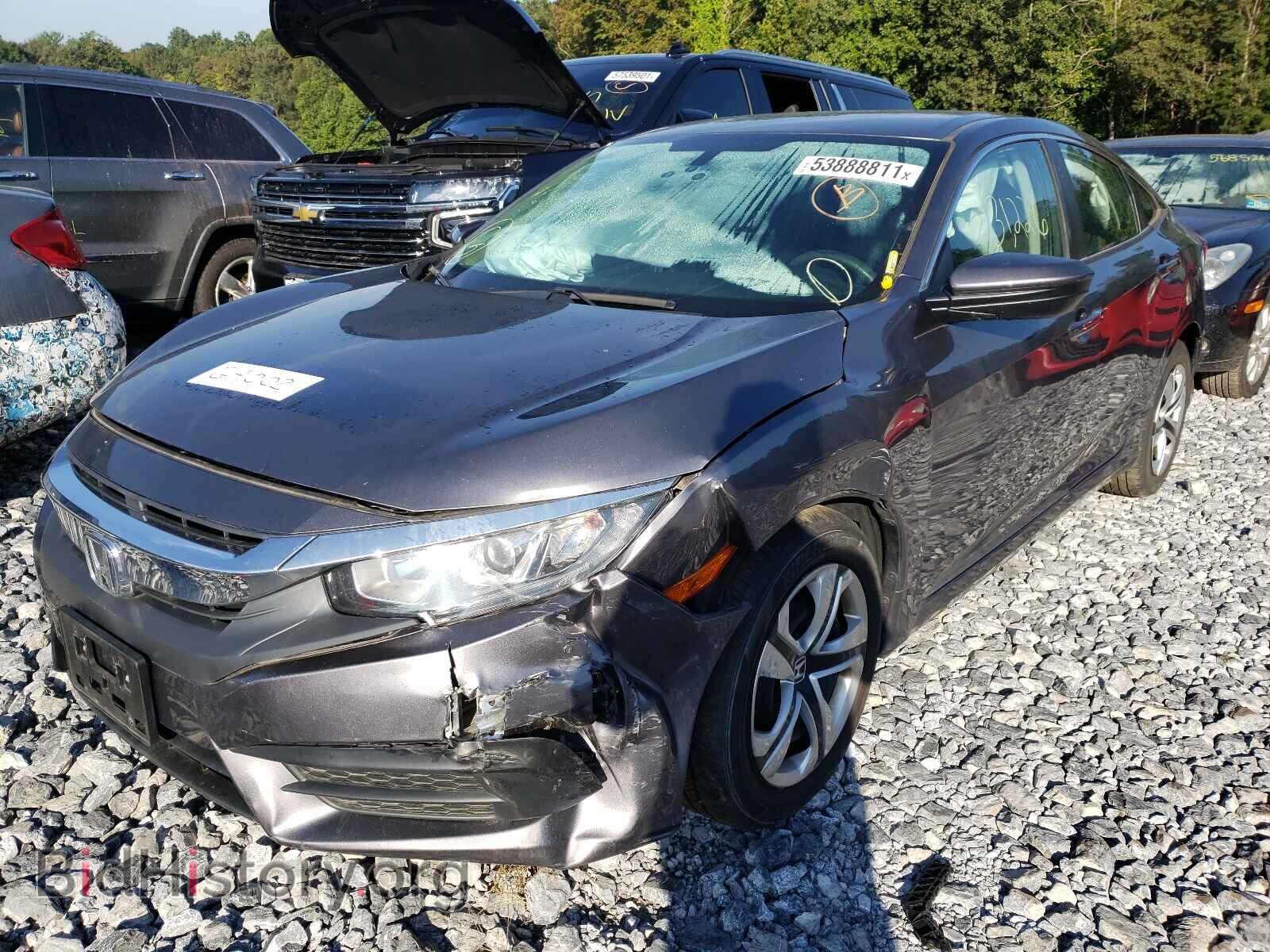 2017 HONDA CIVIC - VIN: 19XFC2F55HE225839 - Фото 2