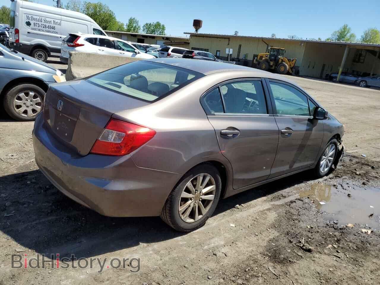 2012 HONDA CIVIC - VIN: 2HGFB2F87CH551623 - Фото 3