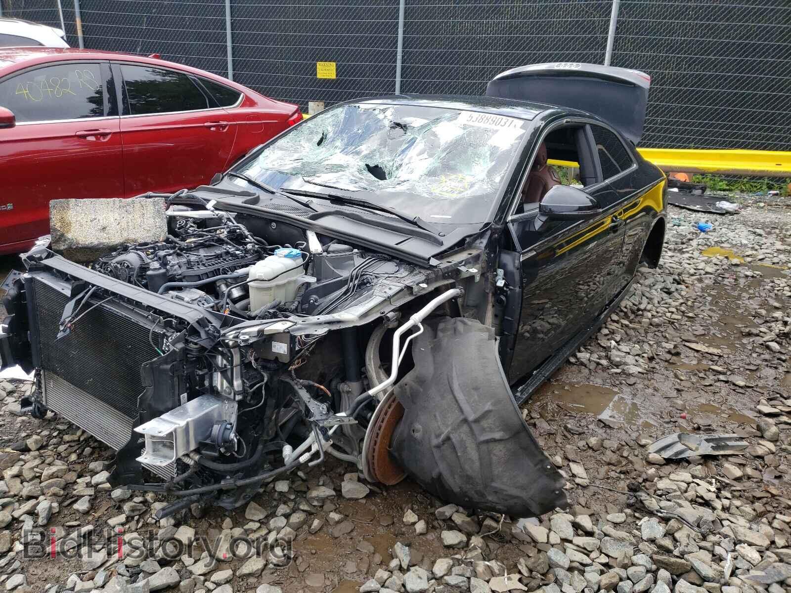 2018 AUDI A5 - VIN: WAUNNAF54JA046049 - Фото 2