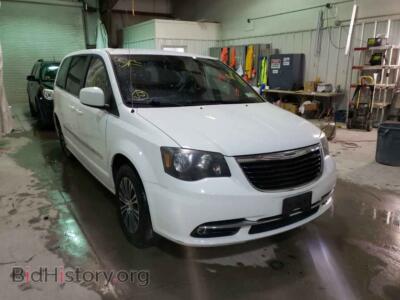 2014 Chrysler MINIVAN Town & COU, white — VIN 2C4RC1HG3ER199967, Copart