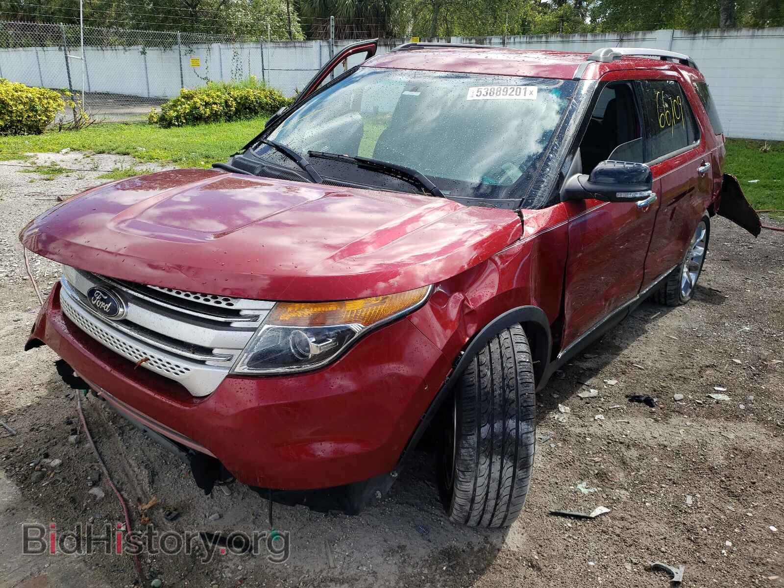 2013 FORD EXPLORER - VIN: 1FM5K7D85DGC67927 - Photo 2