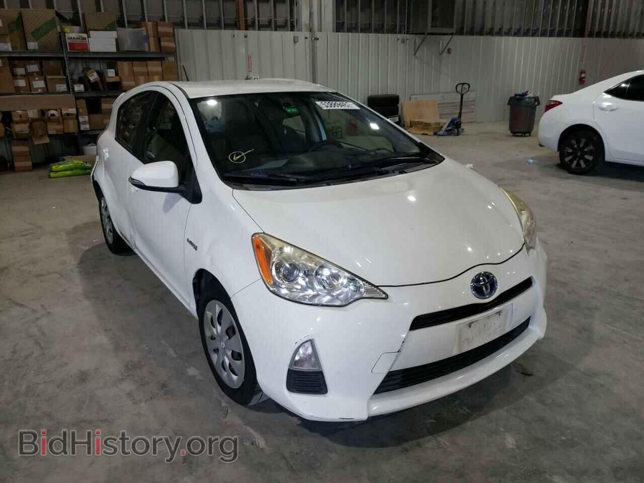 Фотография JTDKDTB38C1503473 - TOYOTA PRIUS 2012