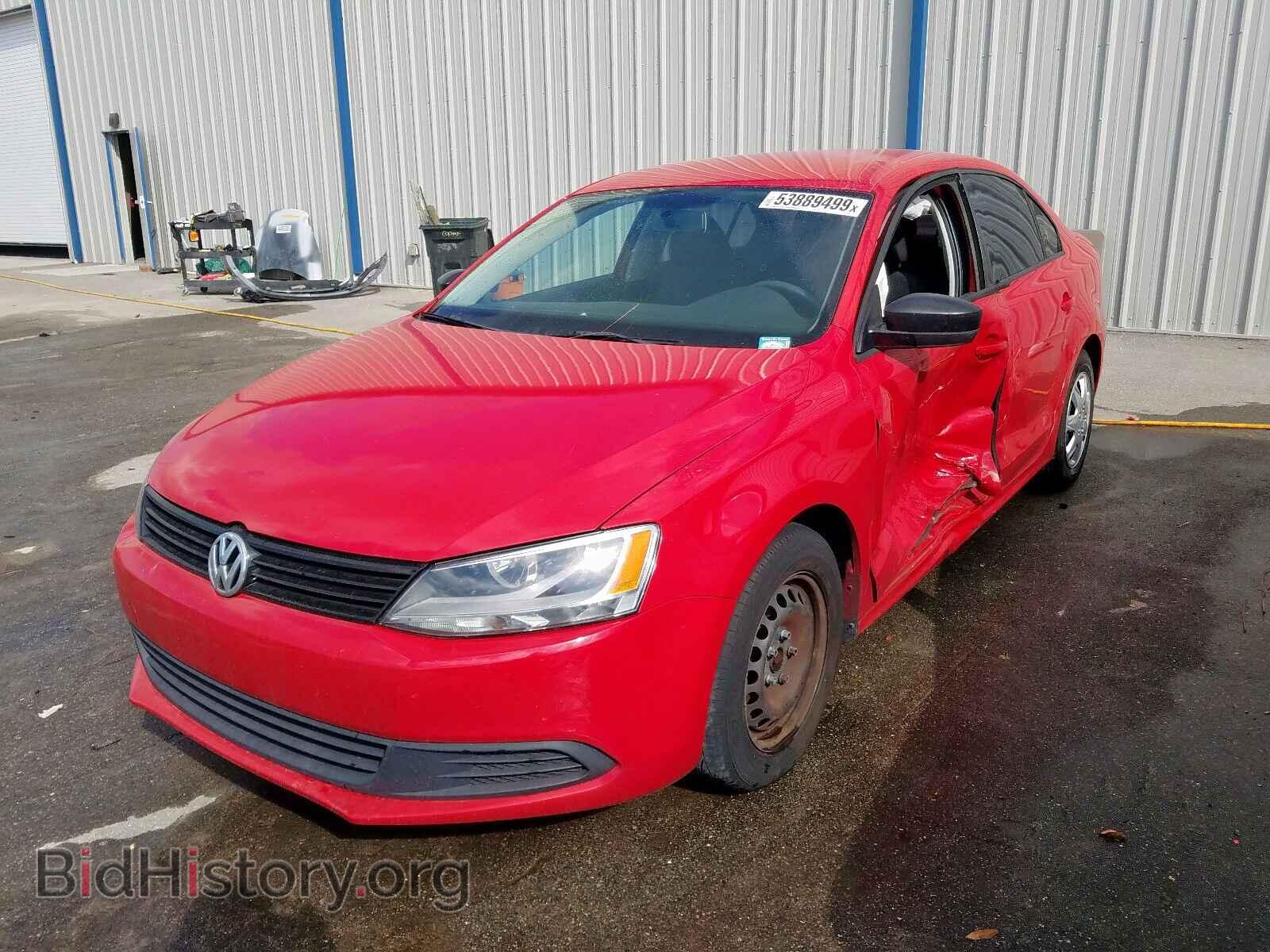 2012 VOLKSWAGEN JETTA - VIN: 3VW2K7AJ1CM308618 - Фото 2