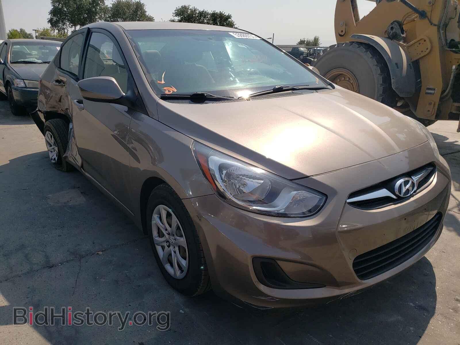 Photo KMHCT4AE3DU329954 - HYUNDAI ACCENT 2013