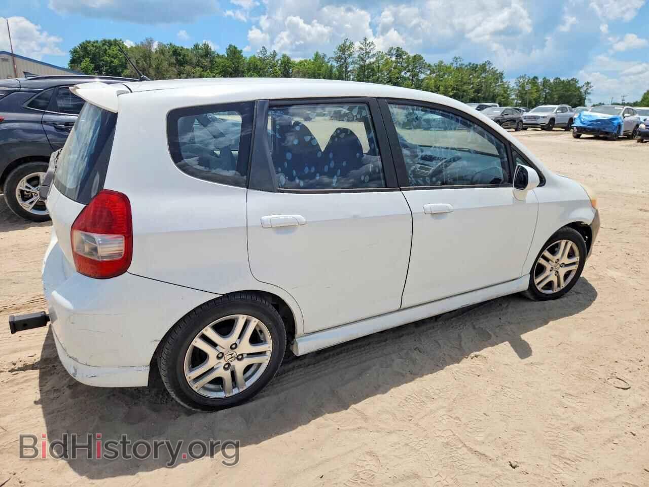 2007 HONDA FIT - VIN: JHMGD38687S024587 - Фото 3