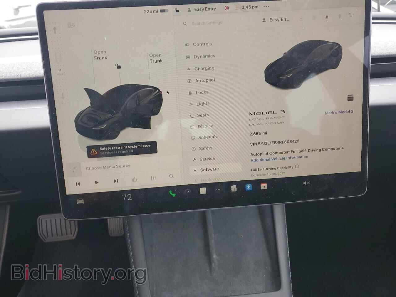 2024 TESLA MODEL 3 - VIN: 5YJ3E1EB4RF808428 - Photo 9
