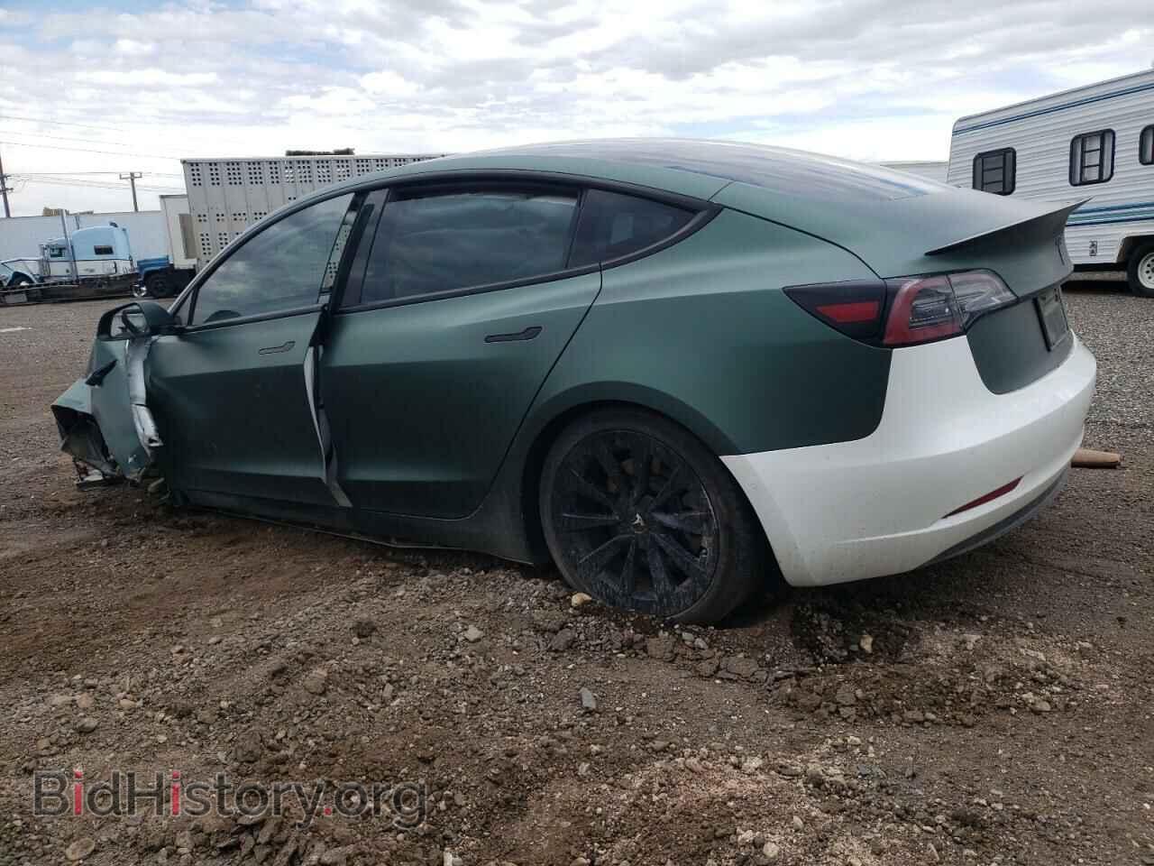 2021 TESLA MODEL 3 - VIN: 5YJ3E1EB1MF866764 - Фото 2