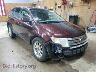 2009 Ford EDGE Edge SEL, maroon — VIN 2FMDK48C29BA53288, Copart