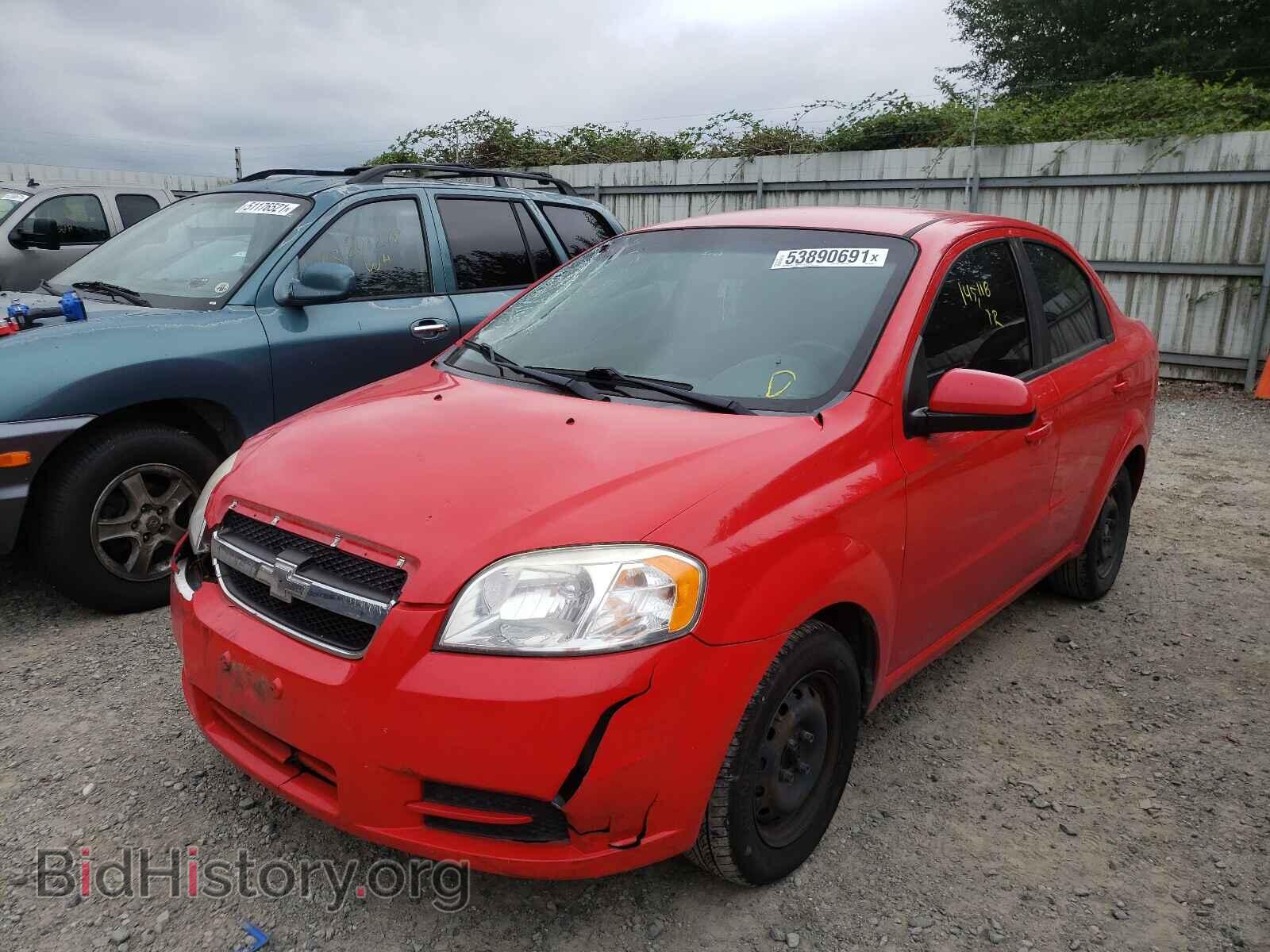 2010 CHEVROLET AVEO - VIN: KL1TD5DE3AB084302 - Фото 2