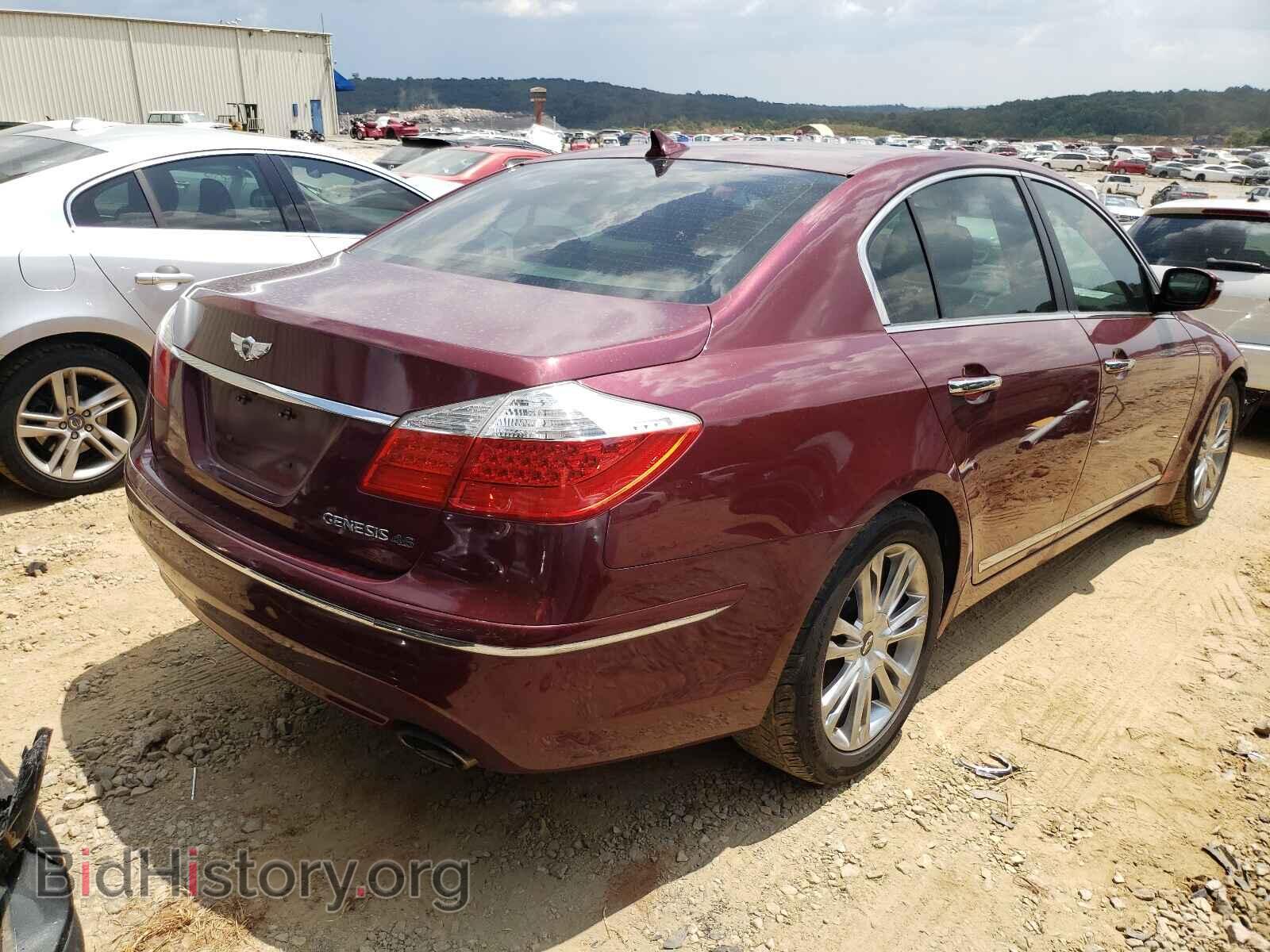 2011 HYUNDAI GENESIS - VIN: KMHGC4DF7BU132238 - Фото 4