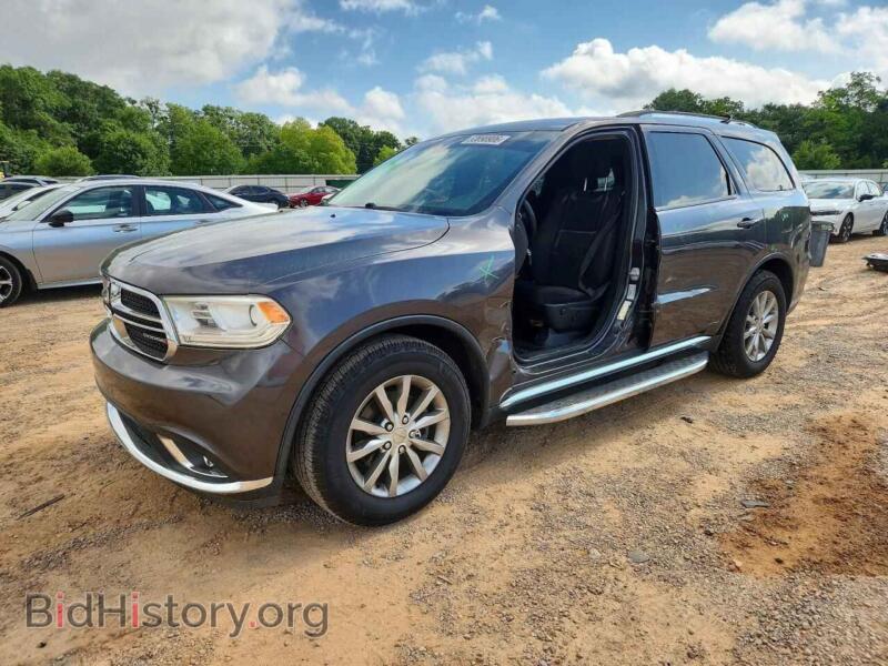 2016 Dodge DURANGO SXT (VIN 1C4RDHAG2GC484087) — фото 1 из 14, Copart, повреждение: бок