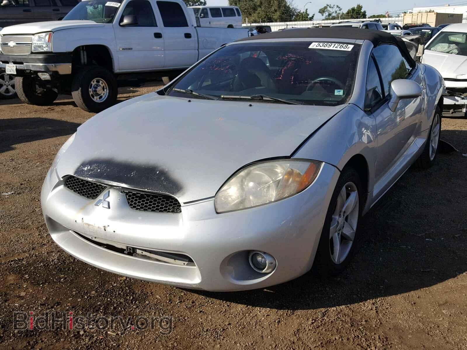 2008 MITSUBISHI ECLIPSE - VIN: 4A3AL25F38E040654 - Фото 2