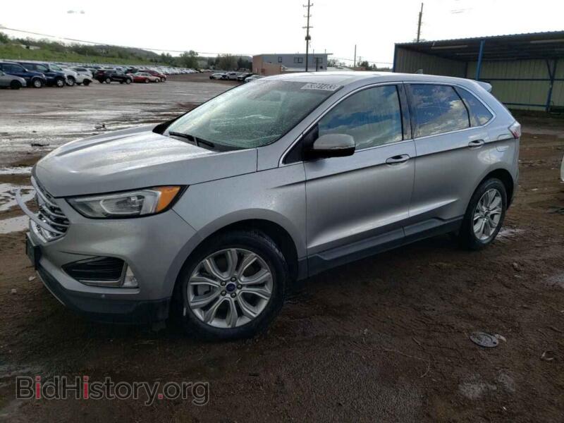 2021 Ford EDGE Edge Titan (VIN 2FMPK4K96MBA16862) — фото 1 из 12, Copart, повреждение: передняя часть