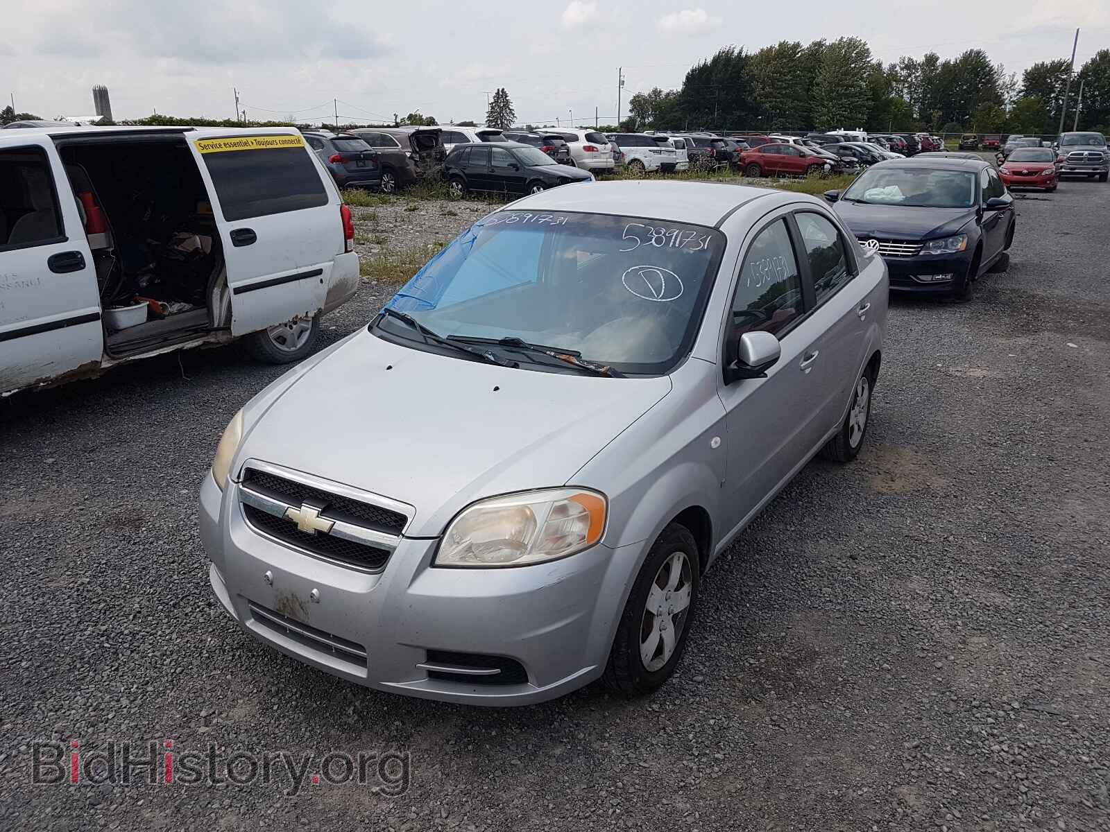 2007 CHEVROLET AVEO - VIN: KL1TD55647B174381 - Фото 2