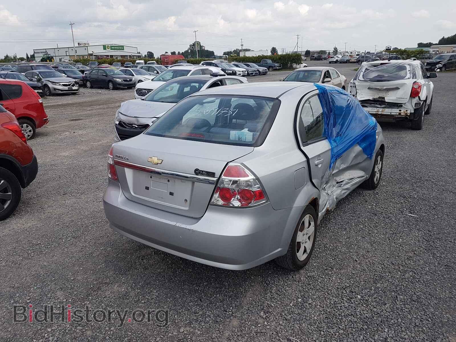 2007 CHEVROLET AVEO - VIN: KL1TD55647B174381 - Фото 4
