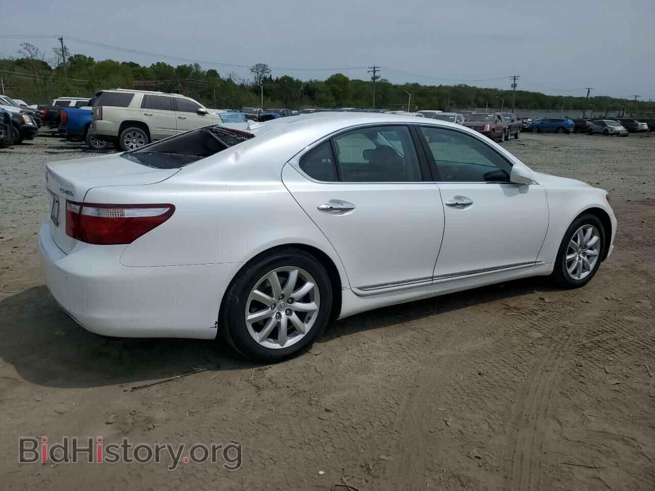 2007 LEXUS LS460 - VIN: JTHBL46F275038845 - Фото 3