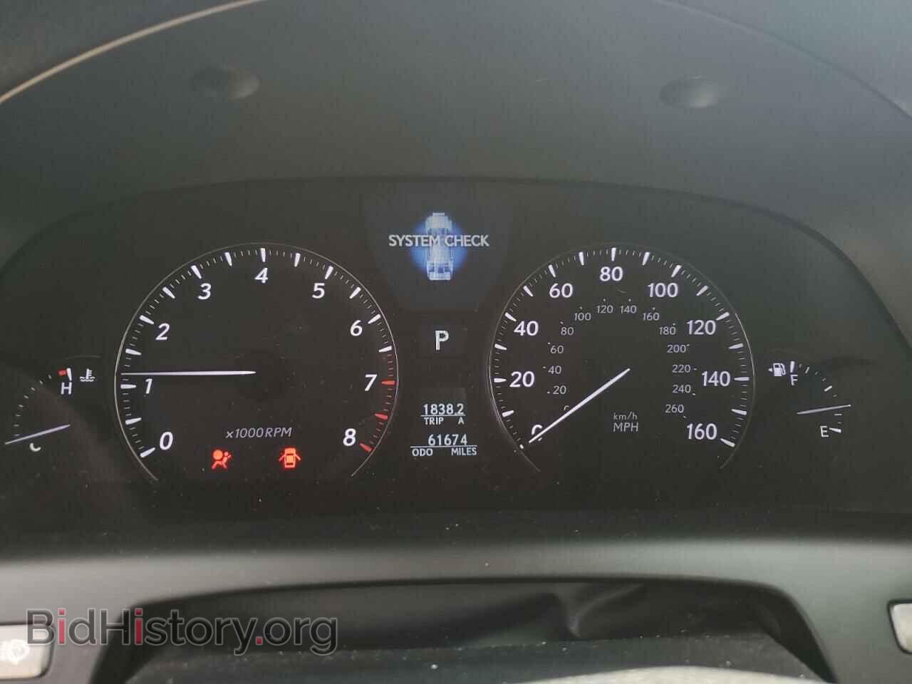 2007 LEXUS LS460 - VIN: JTHBL46F275038845 - Фото 9