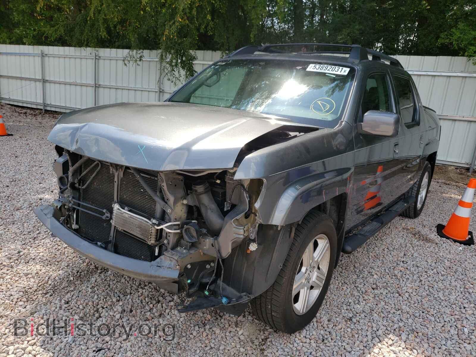 2012 HONDA RIDGELINE - VIN: 5FPYK1F56CB460153 - Фото 2