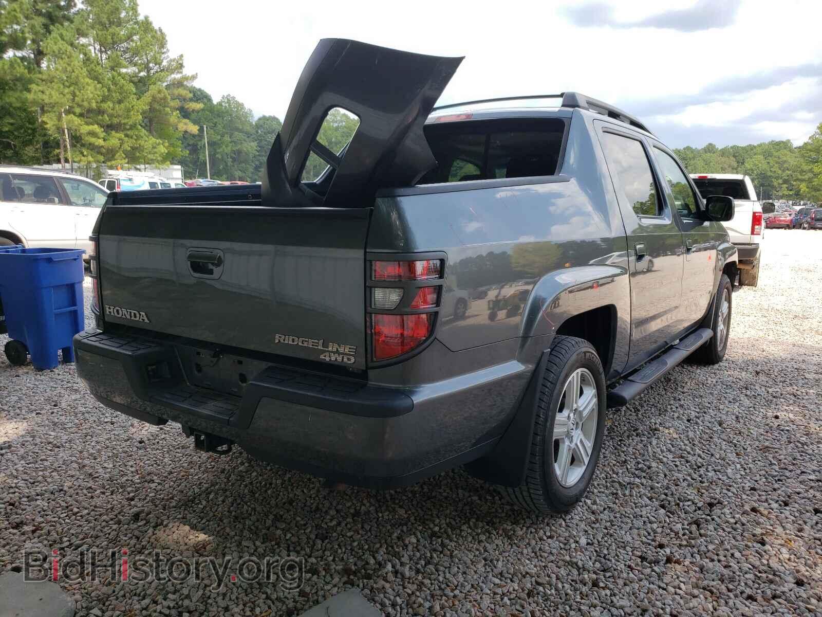 2012 HONDA RIDGELINE - VIN: 5FPYK1F56CB460153 - Фото 4