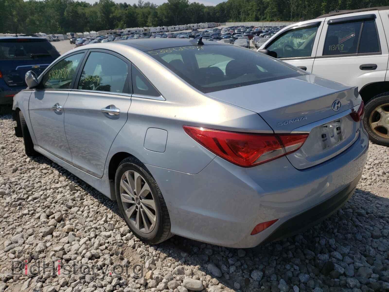 2014 HYUNDAI SONATA - VIN: 5NPEC4AC2EH856228 - Фото 3